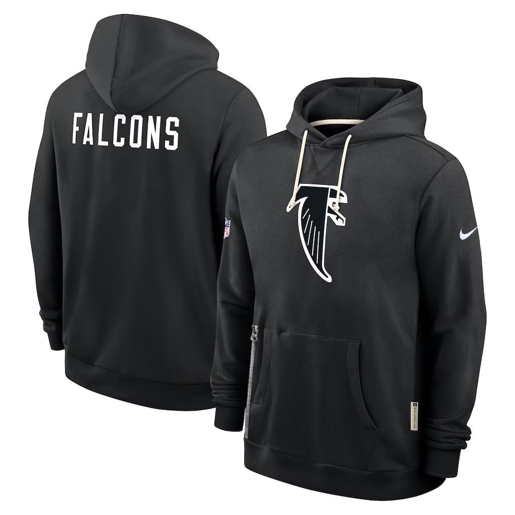 Men 2026 NFL Atlanta Falcons hoodie black 01